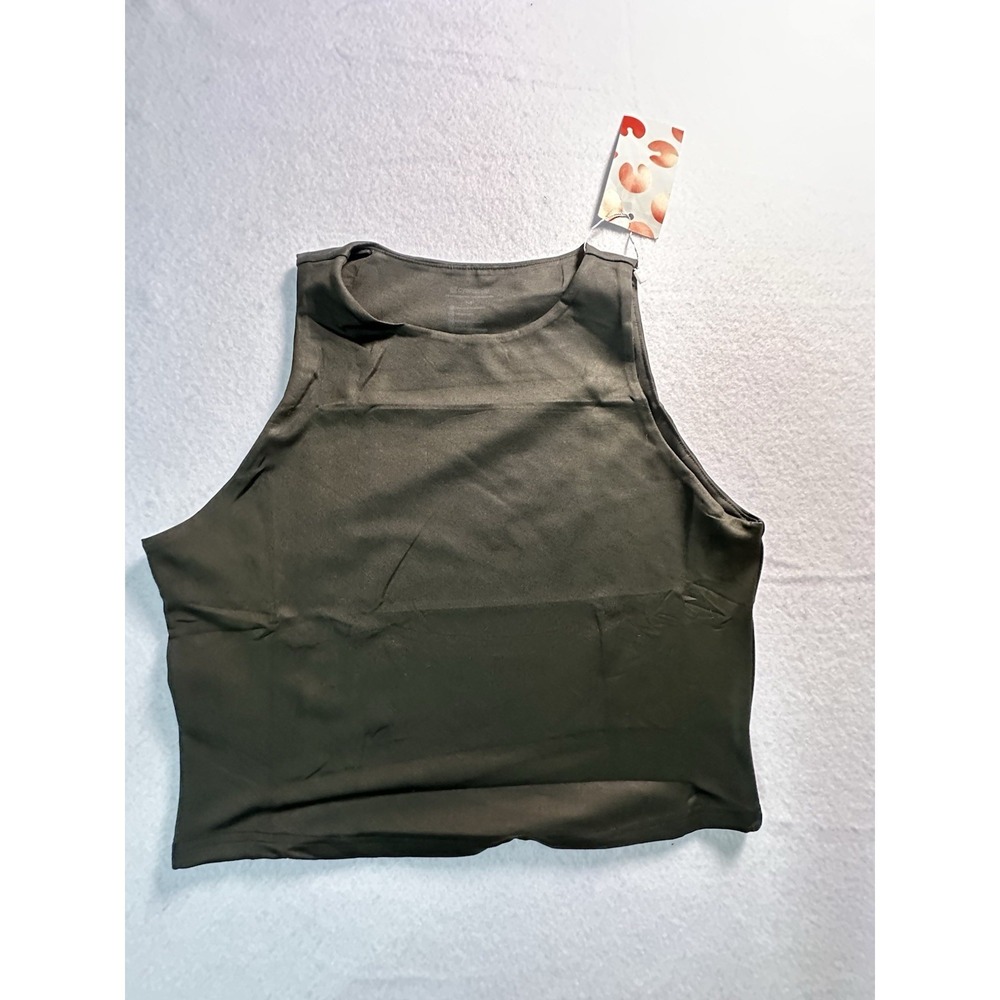 Cyan Style Women's Medium Hotter Top Black